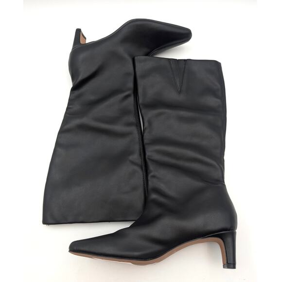 Splendid June Fashion Heel Boot Pointed Toe Women's Black Size US6M EU37 - Picture 6 of 9